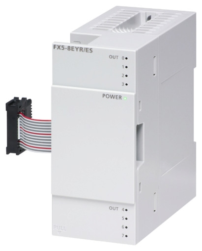 Mô-đun mở rộng ngõ ra 8 kênh rơ le, series FX5, Mitsubishi