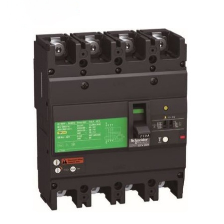 [EZCV250N4200] CB khối chống giật 200A 25kA 4P 50/60Hz Schneider