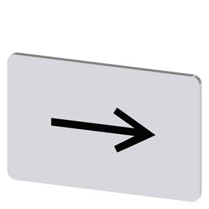 Tấm nhãn 17.5x27mm mũi tên Siemens