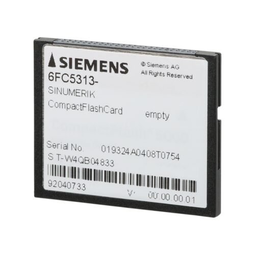 – Thẻ nhớ CompactFlash SINUMERIK 8GB trống Siemens