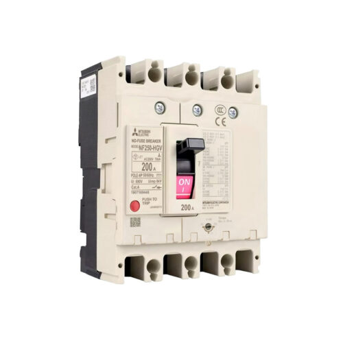 [NF250-HGV-4P-140-200A] MCCB 4P 140-200A chỉnh dòng NF250-HGV Mitsubishi
