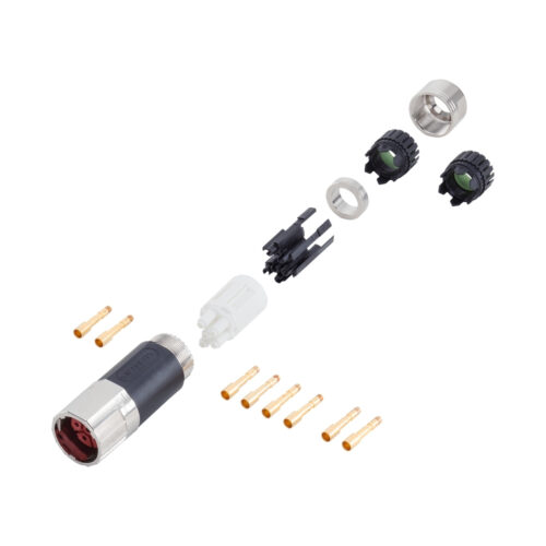 Đầu nối nguồn cái 6 chân size 1 kết nối nhanh 6FX2003-0LU30 Siemens