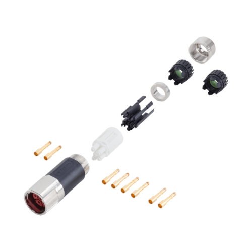 – Đầu nối nguồn cái 6 chân size 1 kết nối nhanh Siemens