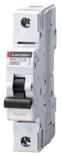 BHW-T10 1P Type D 16A – Cầu dao tự động Aptomat (MCB) Mitsubishi