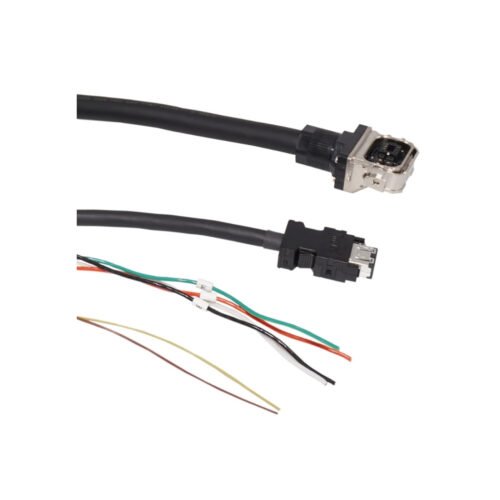 Cáp động cơ tải 5m IP65 có phanh Mitsubishi