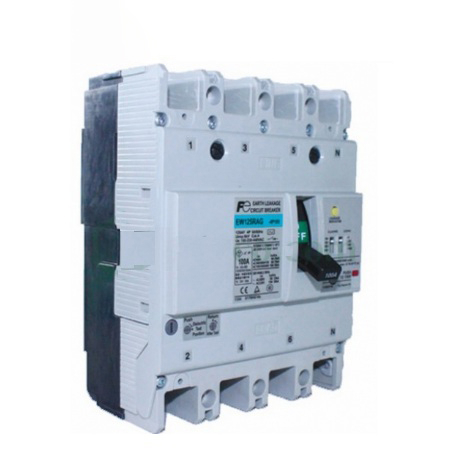 [EW250SAG-4P-250A] CB khối chống giật 250A, 4P, dòng rò 100/300/500/1000mA Fuji