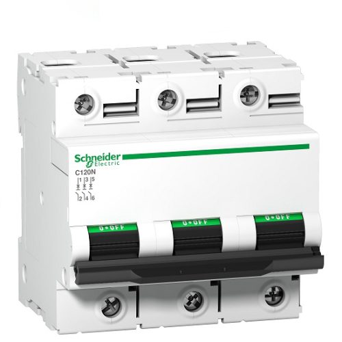 MCB 100A 10kA 3P 380-415V AC 50/60Hz Schneider