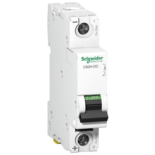 Aptomat (MCB) DC 1A 250VDC 1P 50/60 Hz 250 V DC Schneider