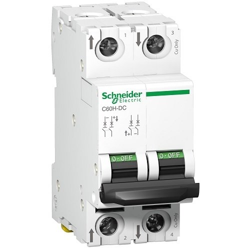 Aptomat (MCB) DC 32A 500VDC 2P 50/60 Hz 250 V DC Schneider