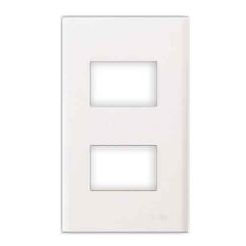 – Mặt cho 2 thiết bị (Trắng ánh kim) Panasonic