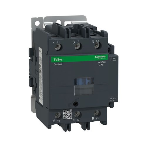 Contactor Schneider TeSys LC1D, 80A, cuộn hút 48 VAC