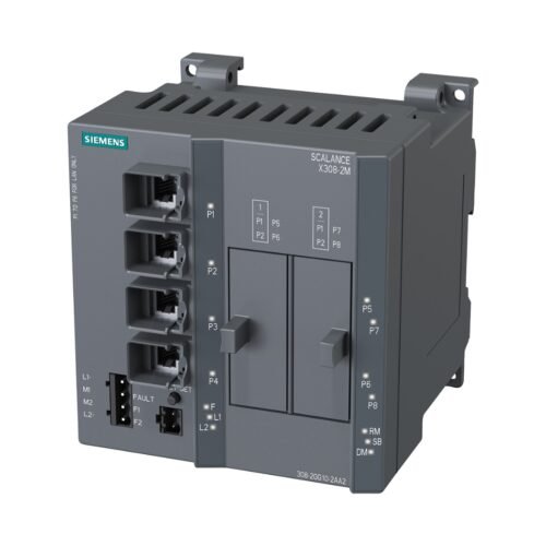 [6GK5308-2GG10-2AA2] Bộ chia mạng Switch IE SCALANCE X308-2M Siemens