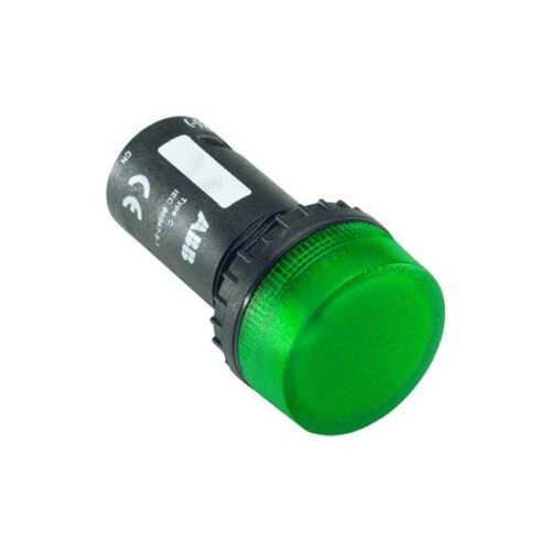 Đèn báo CL-513G, 22mm, 110-130V AC xanh lá ABB