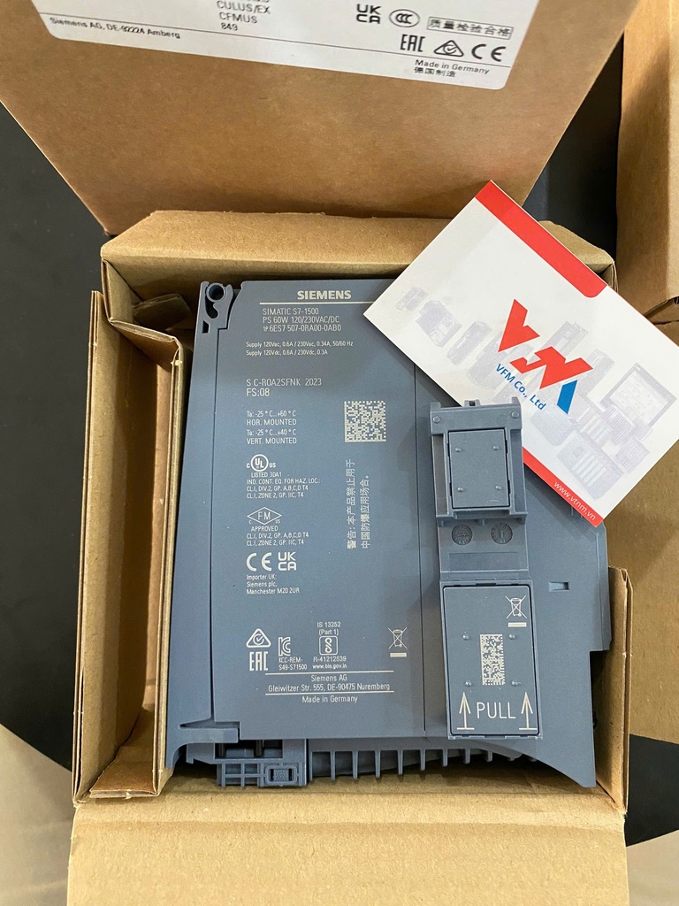 S7-1500 System power supply PS 60W 24/48/60VDC