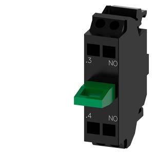 [3SU1400-2AA10-3BA0] Khối tiếp điểm 1NO kiểu lò xo Siemens 3SU1