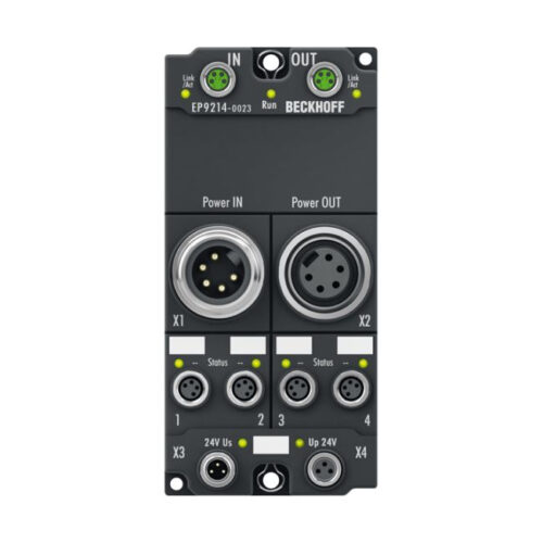 EtherCAT Box phân phối điện 4/4 kênh EP9214 Beckhoff