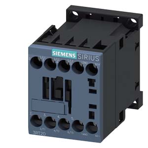 power contactor, AC-3e/AC-3 / 7 A, 3 kW - 24 V DC, auxiliary contacts: 1 NO