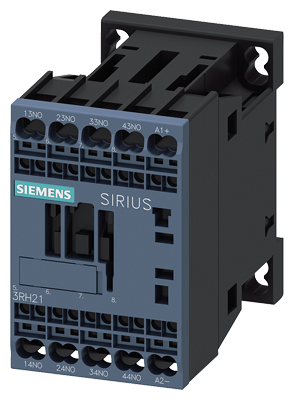 Contactor relay, 4 NO  - 24 V DC, Size S00, 