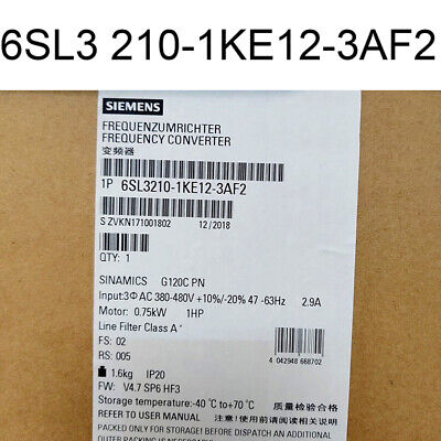 Biến tần G120C rated power 3AC380-480V