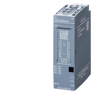 digital output module DQ 4x 24..230V AC/2A HF 