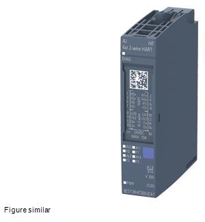 analog HART input module, AI 4XI 2-wire HART High Feature 