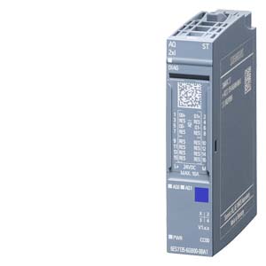 Analog output module, AQ 2xI Standard