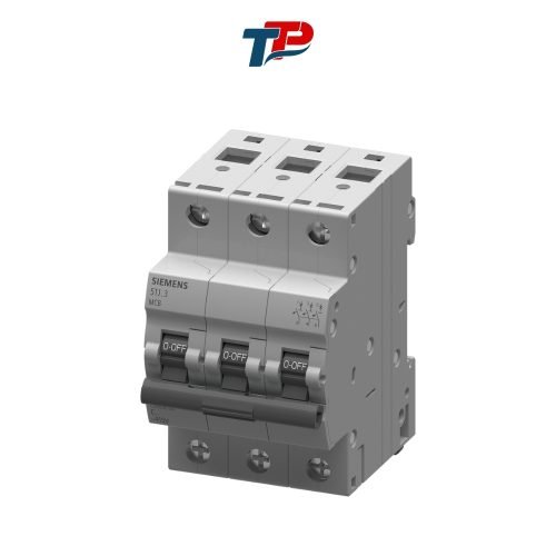 Cầu dao tự động Aptomat (MCB) 3P 400V AC 6kA 6A Siemens