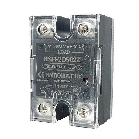 [HSR-2D502Z] Rơ le bán dẫn 50A 1 Pha - Hanyoung