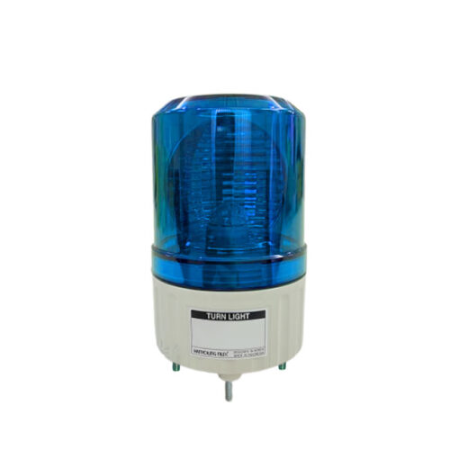 Đèn xoay cảnh báo 24VDC đường kính 84mm màu xanh da trời series T Hanyoung