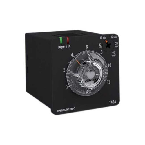 Timer analog 0.12 sec – 48 hour 8 chân Series T48A Hanyoung