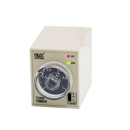 Rơ le thời gian (Bộ định thời) (Analog Timer, Đế 8 chân - 220V, 24V - 40x50mm) - Hanyoung