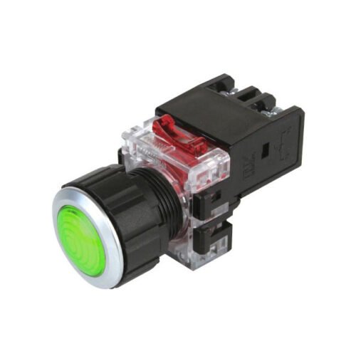 [MRP-NA0G] Đèn báo xanh 110-220V 25mm (110V, 220V) - Hanyoung