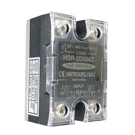 [HSR-2D504Z] Rơ le bán dẫn 50A 1 Pha - Hanyoung