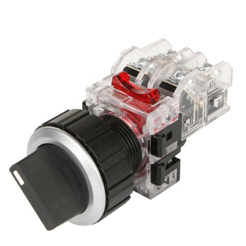 [MRS-K3R2] Công tắc xoay 3 vị trí , 25mm - Hanyoung