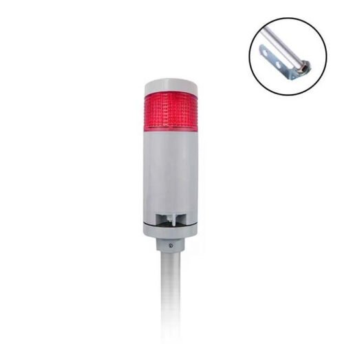 [STL040-F-C51-1-L] Đèn tín hiệu 40mm 24V DC/AC (có còi), màu đỏ, series STL Hanyoung