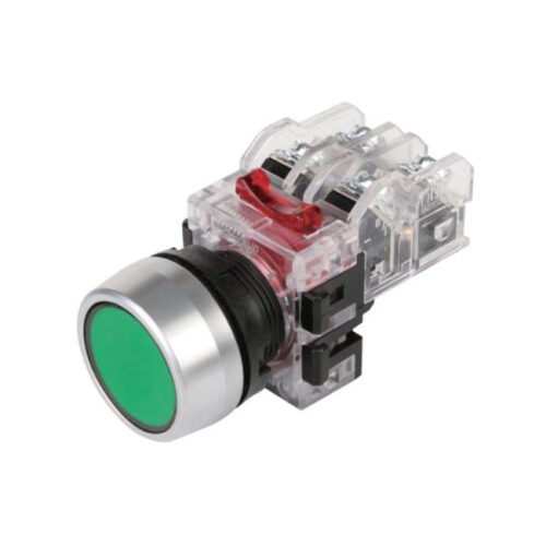 [MRF-RA2G] Nút nhấn giữ 22mm 2NO+2NC màu xanh lá MRF Hanyoung