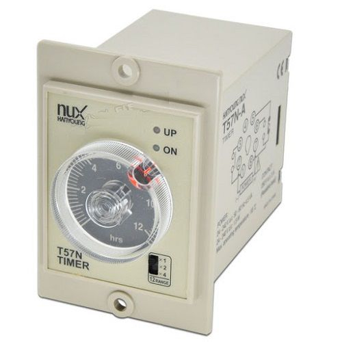 Bộ định thời (3s/ 3m/ 3h) (Analog Timer, Đế 8 chân - 220V, 24V - 58x84mm) - Hanyoung