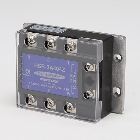 Rơ le bán dẫn 40A 3 pha HSR Hanyoung