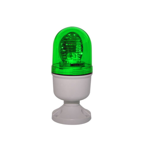 Đèn xoay cảnh báo có còi 110-220V đường kính 60mm màu xanh lá T Hanyoung