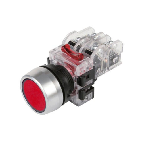 [MRF-RA2R] Nút nhấn giữ 22mm 2NO+2NC màu Đỏ - Hanyoung