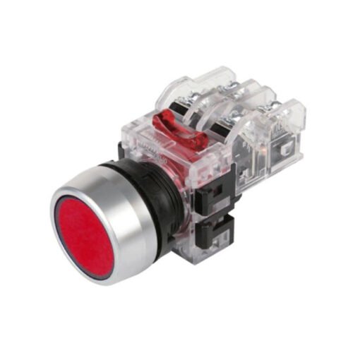[MRF-RA2R] Nút nhấn giữ 2NO+2NC 22mm màu Đỏ MRF Hanyoung