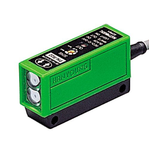 Cảm biến quang thu phát khoảng cách 0.2m, ngõ ra NPN, điện áp 12-24V PN-R02 Hanyoung