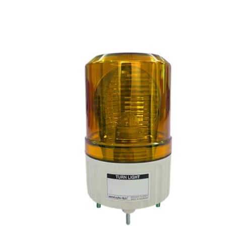 [T060-FAA11Y-D] Đèn xoay cảnh báo màu vàng, điện áp 110-220V, đường kính 60mm, series T - Hanyoung