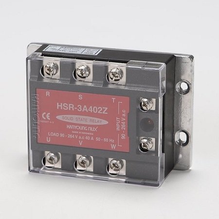 Rơ le bán dẫn 40A 3 pha Hanyoung