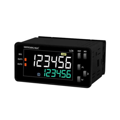 [LC6-P61NA] Bộ đếm 6 số 220V 72x36mm Hanyoung LC