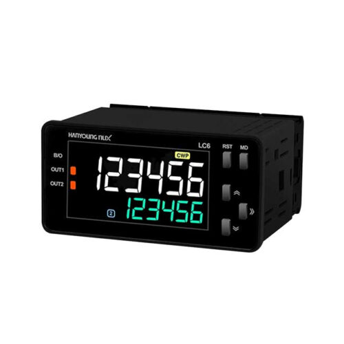 Bộ đếm 6 số 220V 72x36mm Hanyoung LC