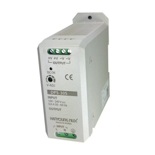 Bộ nguồn 30W 12VDC gắn thanh ray Hanyoung