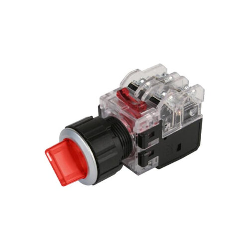 Công tắc 2 vị trí tự nhả 25mm đèn 380V - Hanyoung