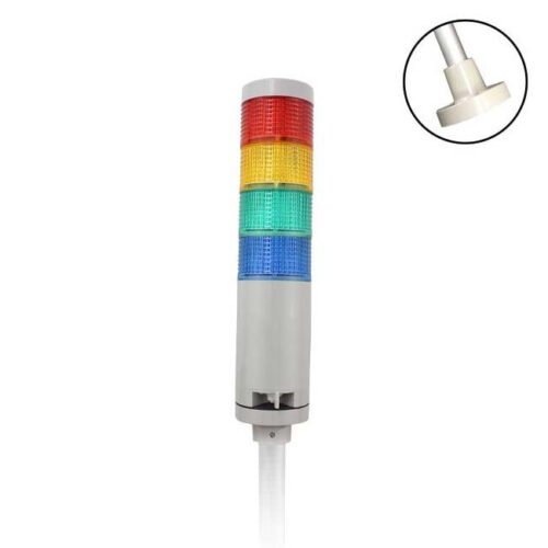 [STL060-F-A11-4-M] Đèn tín hiệu 60mm 110-220V (có còi) series STL Hanyoung