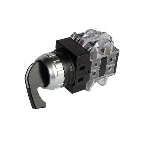 [CRSL-252A1] Công tắc xoay 2 vị trí 25mm tự giữ - Hanyoung